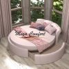 Круглая интерьерная кровать «Жемчужина»