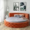 Круглая двуспальная кровать «Аркада»