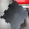 Модульное армированное напольное покрытие для гаража из литой резины